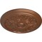 Ekena Millwork Vienna Ceiling Medallion (Fits Canopies up to 3 1/4"), 16 7/8"OD x 5/8"P, Polished Copper CM17VIPOS - alternate 4